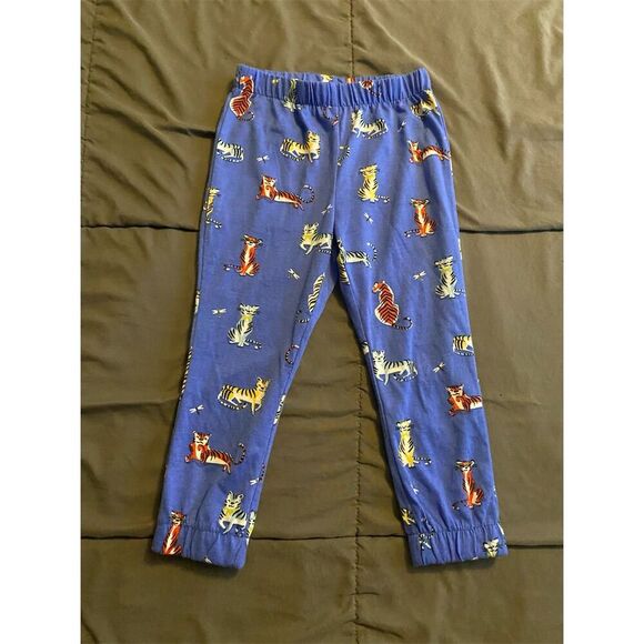 Nite nite Munki Munki Kids Animal Print Pajama Pants Blue Size 3 - Picture 5 of 5